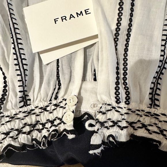 Frame NWT sleeveless party shirt - Picture 7 of 8